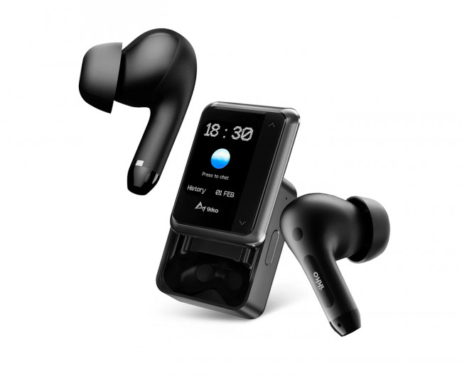 Навушники з інтегрованим штучним інтелектом та сенсорним екраном  ikko ActiveBuds AB02